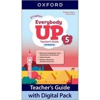 Everybody Up 5 (3/E) Teacher's Guide with Digital Pack
