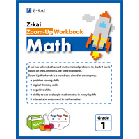 Z-kai Zoom-Up Workbook Math Grade 1
