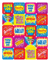 Positive Words Motivational Stickers 20枚×6シート