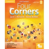 Four Corners 1 Full Contact B + Self-study CD-ROM