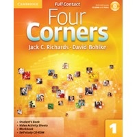 Four Corners 1 Full Contact + Self-study CD-ROM