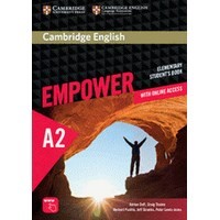 Cambridge English Empower Elementary Student's Book with Online Assessment and