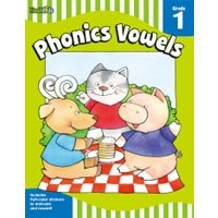 Flash Kids Flash Skills Workbooks Phonics Vowels Grade 1