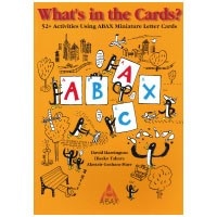 ABC Cards(What's in The Cards? ABCカードで遊ぼう!) Teacher's Book (English version)