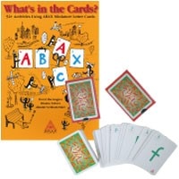 ABC Cards(What's in The Cards? ABCカードで遊ぼう!) Set (TB & ABC Cards) (English version)