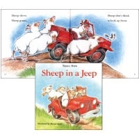 JY Books Series Sheep in a Jeep + CD