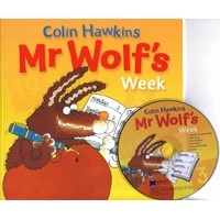 JY Books Series Mr Wolf's Week + CD