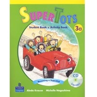 SuperTots 3A Student Book + Activity Book pages + CD