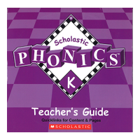 Scholastic Phonics K TB CD-ROM
