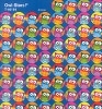 Superspots Sticker:Owl Stars (T46194) (800枚 直径11mm)