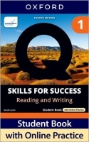 Q: Skills for Success 4th Ed Reading and Writing Level 1 Student Book+ iQ Online