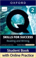 Q: Skills for Success 4th Ed Reading and Writing Level 2 Student Book+ iQ Online