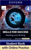 Q: Skills for Success 4th Ed Reading and Writing Level 4 Student Book+ iQ Online
