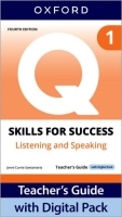 Q: Skills for Success 4th Ed Listening and Speaking Level 1 Teacher's Guide+ Digtal Pack