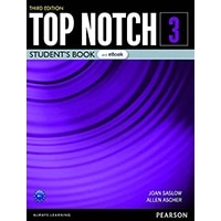 Top Notch 3 (3/E) Student Book & eBook +Digital Resources & App