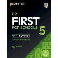 B2 First for Schools 5 Student's Book with Answers with Audio with Resource Bank