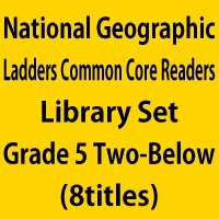 National Geographic Ladders 5 Two-Below Library Set  (8 titles)