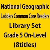 National Geographic Ladders 5 On-Level Library Set  (8 titles)