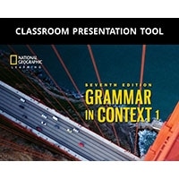 Grammar in Context 1 (7/E) Classroom Presentation Tool
