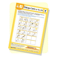 WELCOME to Leaning World Yellow 教具+Dialogue Cards