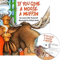 If You Give a Moose a Muffin HC+CD (JY)