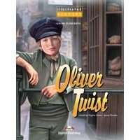 Express Illustrated Readers:Oliver Twist Book + CD
