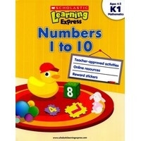 Scholastic Learning Express K1: Numbers 1 to 10