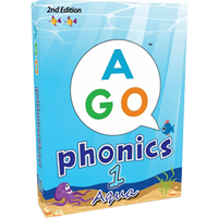 AGO Phonics 2nd Edition Aqua Level 1 Card Game