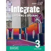 Integrate Listening & Speaking Basic 3 Student Book + Practice Book and MP3 CD