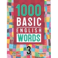 1000 Basic English Words 3 Student Book with QR Code
