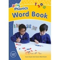 Jolly Phonics Word Book in Print Letters (US)