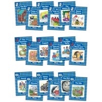 Jolly Phonics Readers Complete Set Blue Level pack of 18 (UK)