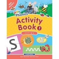 Jolly Phonics Activity Book 1 (in Print Letters) (US)