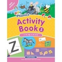 Jolly Phonics Activity Book 5 (in Print Letters) (US)