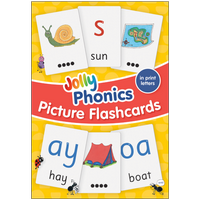 Jolly Phonics Picture Flash Cards (in Print Letters) (US)