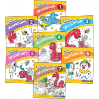 Jolly Phonics Workbook set of 1-7 (US)