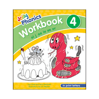 Jolly Phonics Workbook 4 (US)