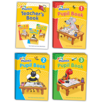 Jolly Phonics Class Set (30 of PB 1,2&3, plus 1 TB)  (UK)