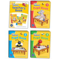 Jolly Phonics Class Set (30 of PB 1,2&3, plus 1 TB) in print letters (UK)