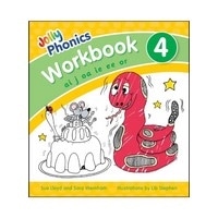 Jolly Phonics Workbook 4 (UK)