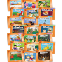 Jolly Phonics Readers Complete Set Orange Level (pack of 21) (UK)