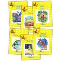 Jolly Phonics Readers General Fiction Yellow Level (pack of 6) (UK)