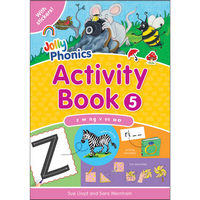 Jolly Phonics Activity Book 5 (UK)