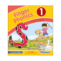 Finger Phonics book 1 (in print letters) (US)