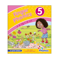 Finger Phonics book 5 (in print letters) (US)