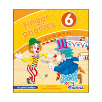 Finger Phonics book 6 (in print letters) (US)