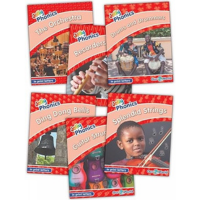 Jolly Phonics Readers, Our World, Complete Set Red (pack of 6)  (US)