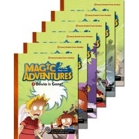 Magic Adventures Graded Comic 2 Set 6 Books with Audio