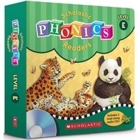 Scholastic Phonics Readers E 12 Books+CD