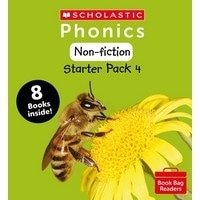 Phonics Book Bag Readers Non-fiction: Starter Pack 4(8books)